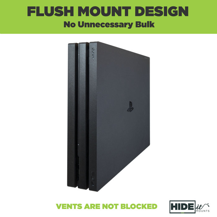 HIDEitMountsInc HIDEit 4P PlayStation 4 Pro Wall Mount & Reviews Wayfair